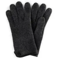 Roeckl Vingerhandschoenen 'FELTED WOOL' grijs / antraciet / basaltgrijs / rookgrijs / donkergrijs / grijs gemêleerd