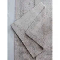 Cawö Badmat Uni Keerbaar Zilver-60 x 60 cm