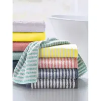 Cawö Handdoek Cawö Campus Ringel Anthracite (3-delig)