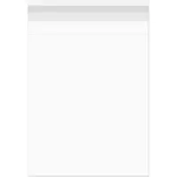 Packlinq Plastic Zakken 44,3x65,4cm Transparant en Hersluitbaar