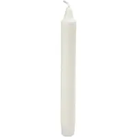 Packlinq Kaarsen, d: 23 mm, h: 20 cm, wit, 30stuks