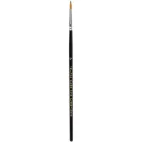 Packlinq Gold Line penselen, 4 , b: 3 mm, rond, 12stuks