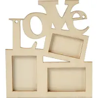 Packlinq Lijst, afm 19,7x16 cm, dikte 7 mm, triplex, 10stuks