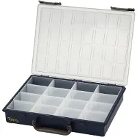 Packlinq Opslag box, afm 33,8x26,1 cm, h: 5,7 cm, 16 losse vakken, 1stuk, gatgrootte 5,5x7,9x4,7 cm
