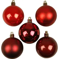 Packlinq Kerstballen, d: 6 cm, rode harmonie, 20stuks