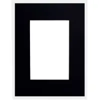 Packlinq Passe-partouts 413 Zwart 40x60cm Met 29x44cm Uitsnede (5 Stuks)