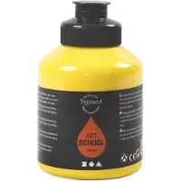 Packlinq Pigment Art School, primary yellow, transparent, good fade resistant, 500ml
