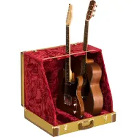 Fender Classic Series Case Stand 3 Tweed Standaard voor meerdere gitaren