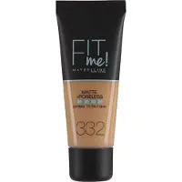 Maybelline Make-up teint Foundation Fit Me! Matte + Poreless Foundation No. 332 Golden Caramel 30 ml