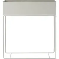 Ferm Living Plant Box Plantenbak 60x65 Cm Lichtgrijs - Bloempotten Staal Light Grey - 3217
