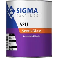 Sigma S2U Semi-Gloss | Halfglans Lakverf Buiten 1 LTR - Kleur|1|2