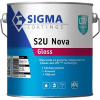 Sigma S2U Nova Gloss - Op Kleur Gemengd - 2,5L - Lak