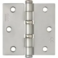 Axa kogellagerscharnier 76x76mm RVS