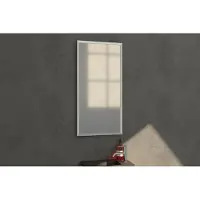 Brauer Onyx rechthoekige spiegel 40x80cm RVS geborsteld