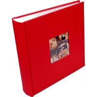Walther design Walther Album Rood 200 Foto's 10x15cm Me-110-r Insteekalbum