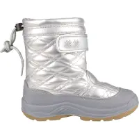 Winter-Grip Snowboot Junior Quilt Bieber Zilver Grijs-Schoenmaat 23