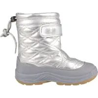 Winter-Grip Snowboot Junior Quilt Bieber Zilver Grijs-Schoenmaat 26