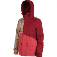 Protest Dames Dangerous Ski Jas Sangria Rood Maat XS / 34