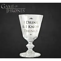 Ohlsson & Lohaven I Drink I Know Things Wine Glass 275ml