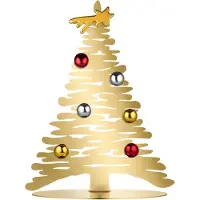 Alessi Kerstdecoratie Bark for Christmas Gold Plated 30 cm