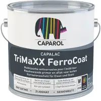 Caparol Capalac Trimaxx Ferrocoat | Zijdeglans Grondverf en Lakverf Buiten 2,5 LTR - Wit