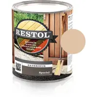 Restol Houtolie Zijdeglans Naturel UV Extra 5 LTR