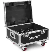 Beamz FCC9 Flightcase voor 8x BBP9 serie uplights met oplaadfunctie