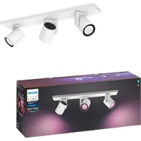 Philips Hue Argenta Opbouwspot White and Color - Wit - 3-spots