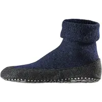 Falke Huisschoen donkerblauw / donkergrijs
