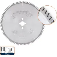Rotec HM zaagblad voor NF-metalen, ø350x3,4x30mm Z=108 TF pos - 5550055