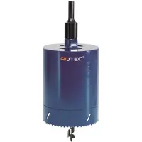 Rotec Dakdoorvoerboor 160x150mm 4-6tpi incl.boor +6kt adapter - 5291601