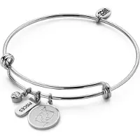 CO88 Collection Collection Zodiac 8CB 90424 Stalen armband - Sterrenbeeld Vissen - Zilverkleurig