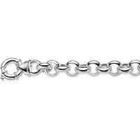 Classics&More - Zilveren schakelarmband
