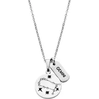 CO88 Collection Dames Zilveren Hanger Ketting uit de CO88 Collectie - Model 8CN-26066