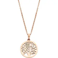 CO88 Collection Dames Roze Gouden Hanger Ketting - CO88 Collectie 8CN-26060