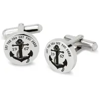 Frank 1967 7FC 0001 Manchetknopen Anker staal 15 mm