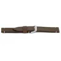 Claudio Calli Horlogeband H411 Vintage Mustang Bruin Leder 22x22 mm