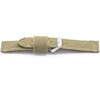 Claudio Calli Horlogeband F852 Spyker Katoen Beige 18x18 NFC