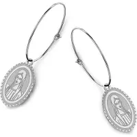 CO88 Collection Stijlvolle Zilveren Oorbellen voor Dames - CO88 Collectie 8CE-70042