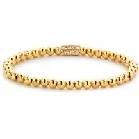 Rebel & Rose Rebel&Rose armband - Yellow Gold Only - 4mm