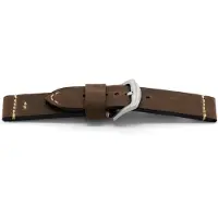 Claudio Calli Horlogeband H428 Bison Leder Bruin 22 mm NFC