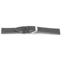 Claudio Calli Horlogeband F881 Grijs H79 Leder 18x16mm