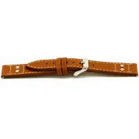 Claudio Calli Horlogeband H367 Pilots Bruin 22x20 mm