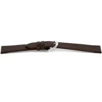 Claudio Calli Horlogeband G454 Italian Donker Bruin Leder 20x18 mm
