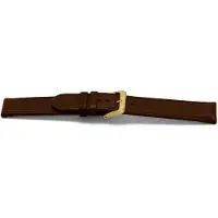 Claudio Calli Horlogeband H400G Classic Bruin Goud 22x22 mm