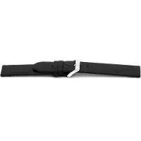 Claudio Calli Horlogeband I116 Classic Zwart Ongestikt 24x24 mm NFC