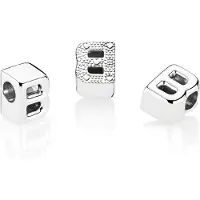 Pandora Bedel zilver Letter B 797456