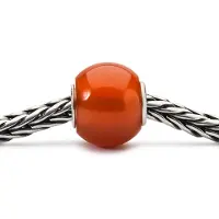 Trollbeads kraal TSTBE-00023 Ronde Rode Onyx