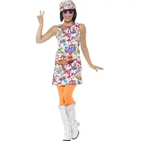 Smiffy 60's Groovy Chick Kostuum