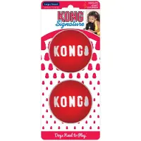 Kong - Signature Ball Large 2-Pack - 8cm